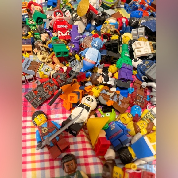 HUGE LOT OF LEGO MINI FIGURES Star Wars Lego Movie Marvel Minecraft Banana man - Picture 6 of 16